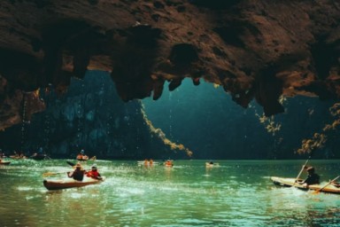 Hanoi - Halong Bay - Hai Phong - Lan Ha bay - Dark and Bright Cave - Ao Ech - Halong Bay – Hanoi (L)